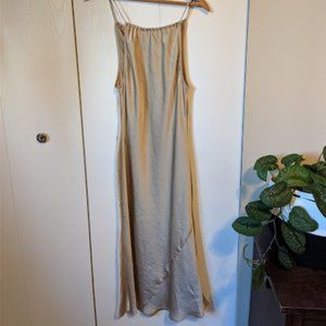 Aritzia Wilfred Locamo halter slip dress (size XS)